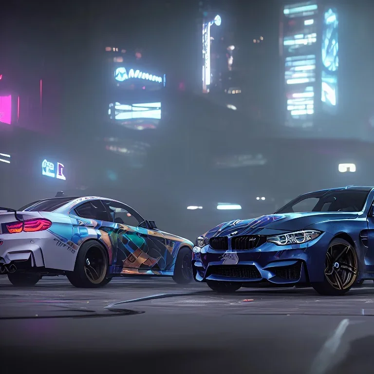 bmw m4 in cyberpunk 2077