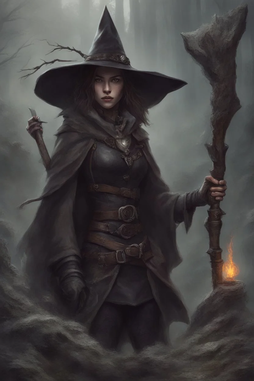 fantasy witch hunter