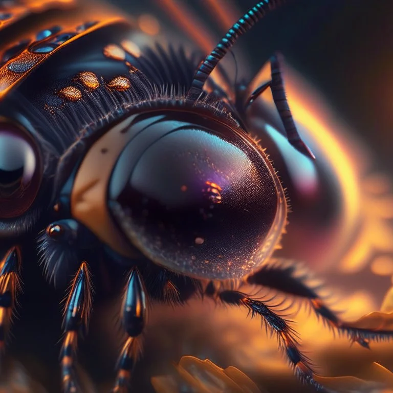 close-up macro photography of a beautiful bug, centered, ultra realistic, artstation, unreal engine 5, octane render , close up portrait photo by Annie Leibovitz, film, studio lighting, detailed skin