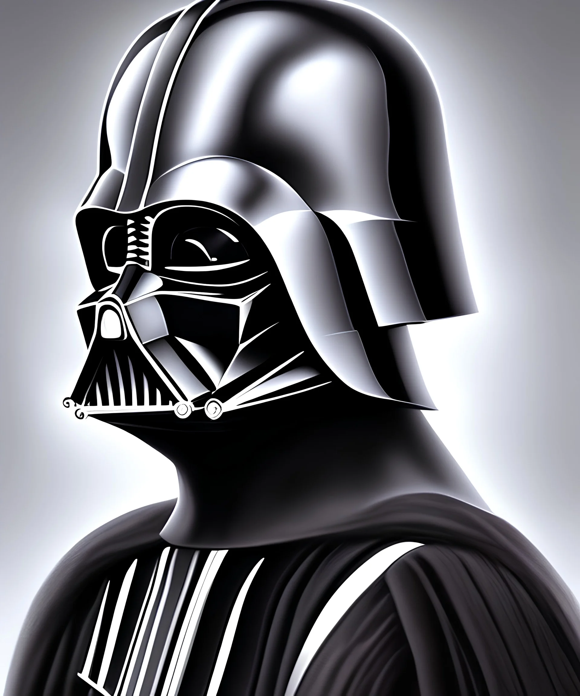 Darth vader portrait