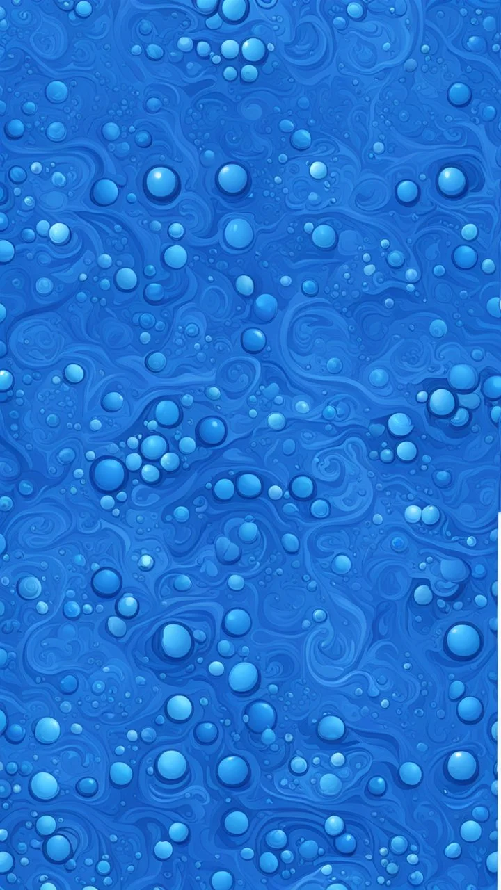 (((water spheres))) on blue background seamless texture