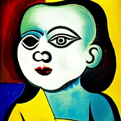 Baby New Year painted by Pablo Picasso