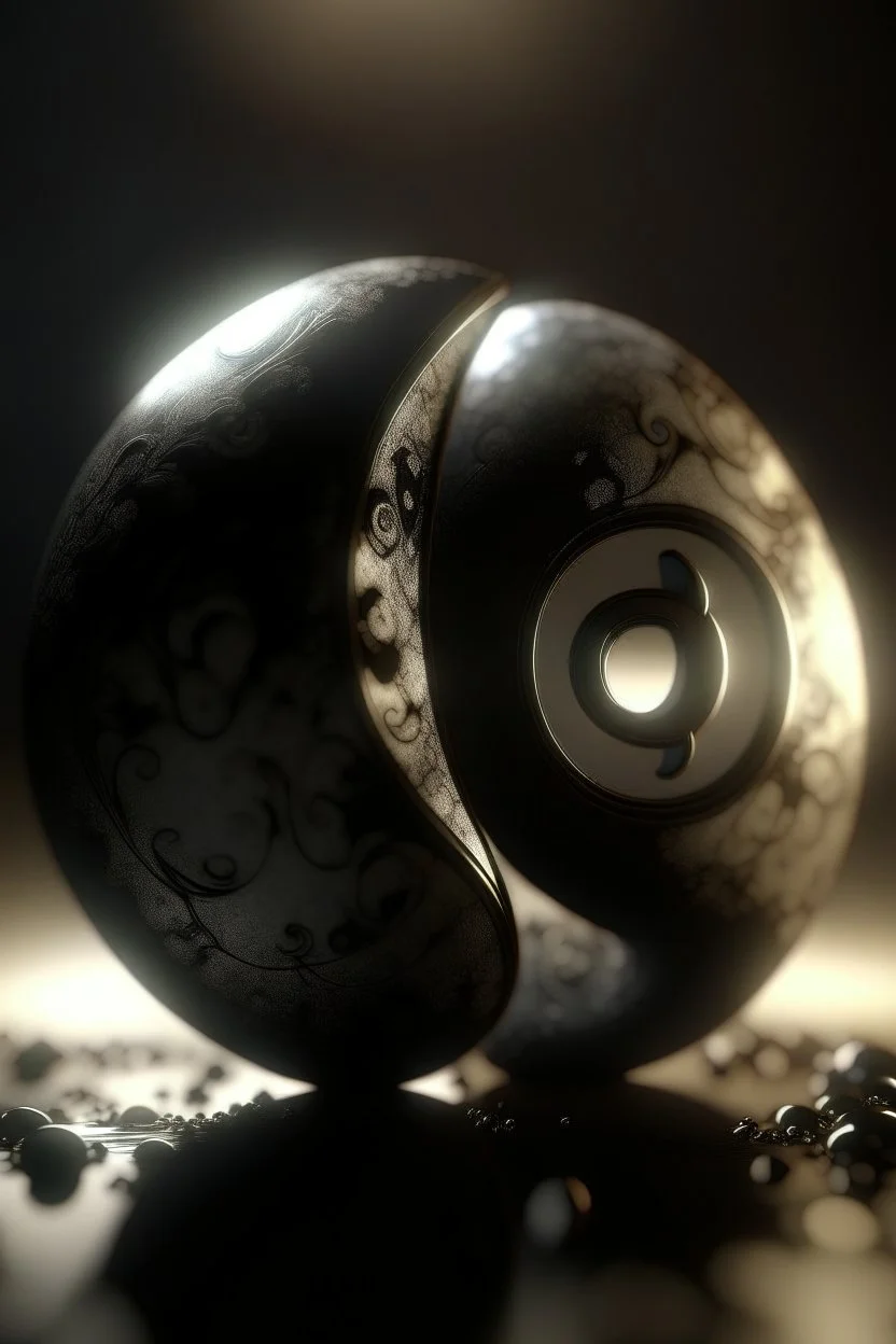 ying yang of good and evil media,bokeh , high detail, smooth render, prize winning, down light, depth of field, aura