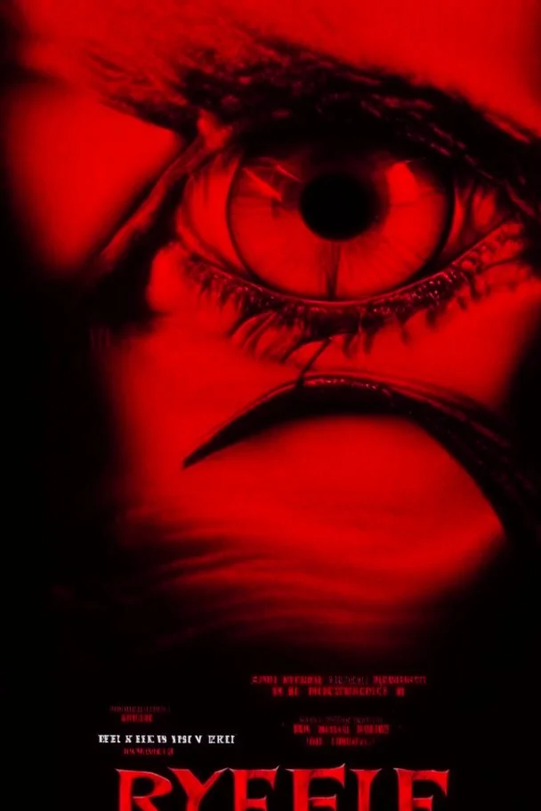 red eye, wes craven, movie poster, bizarre, horror, surreal,