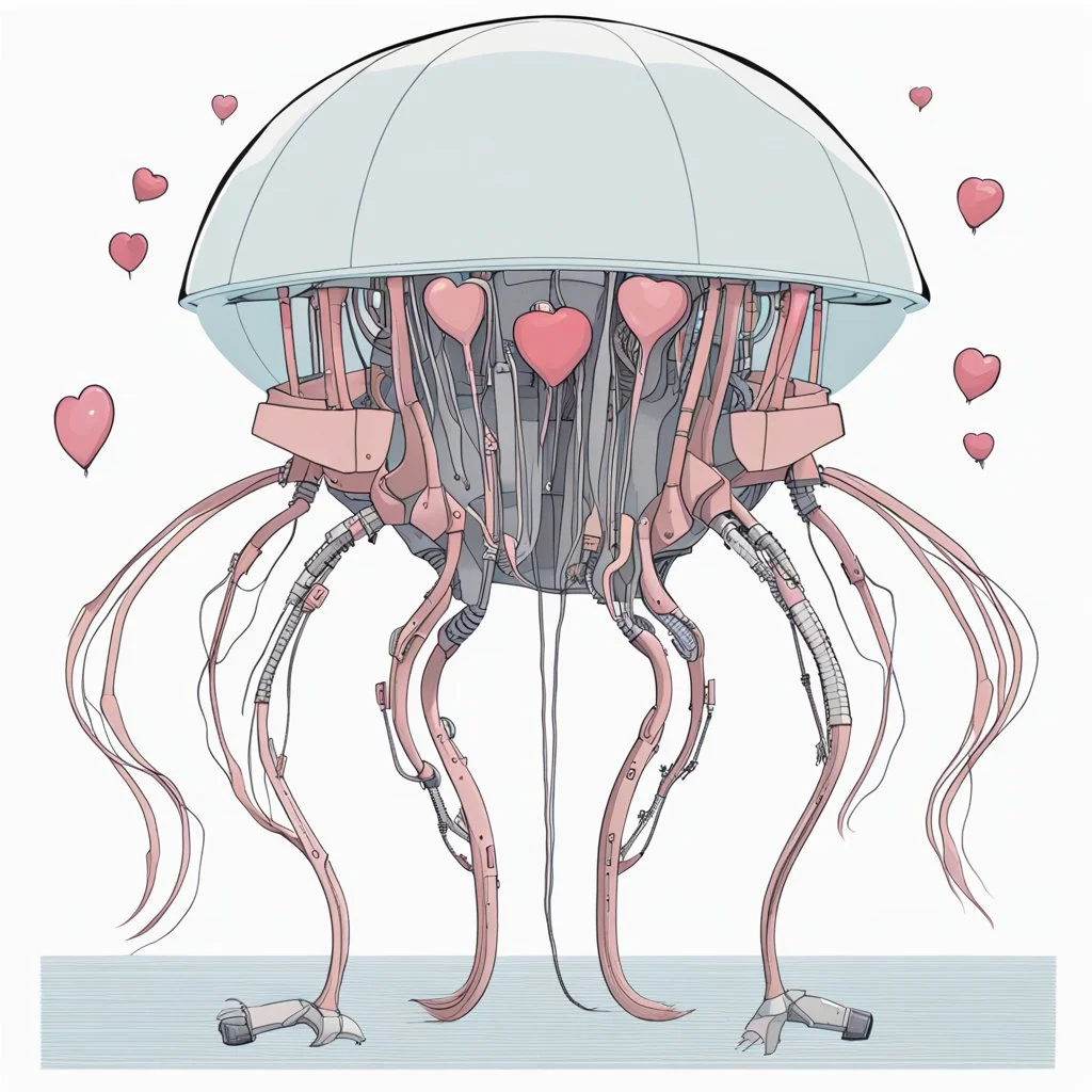 Heart. A jellyfish robot