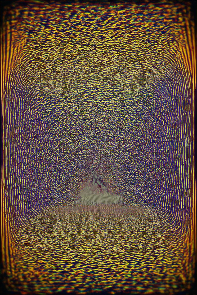 mind wandering; surreal optical art
