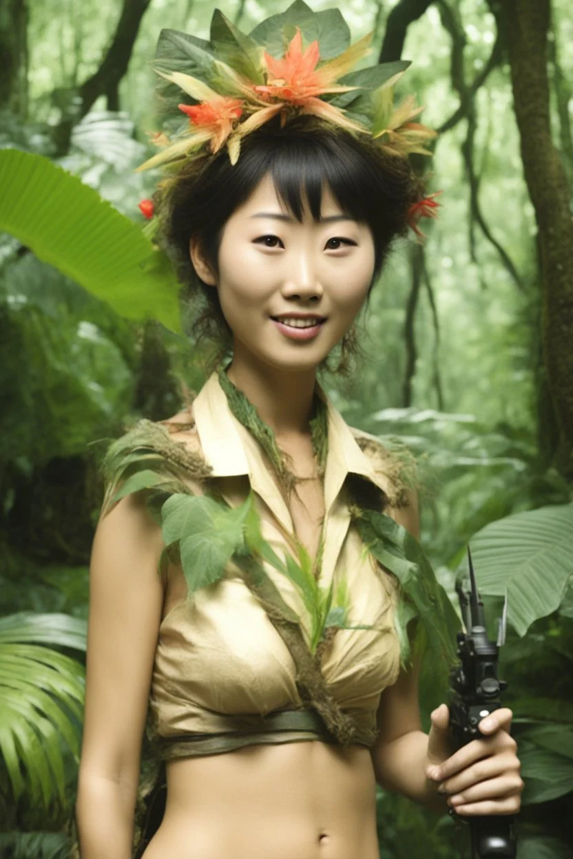 Japanese Reporter Becomes Jungle Queen