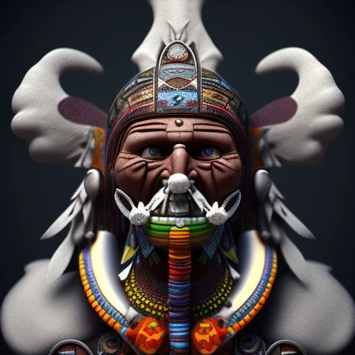 Maya tribal shaman