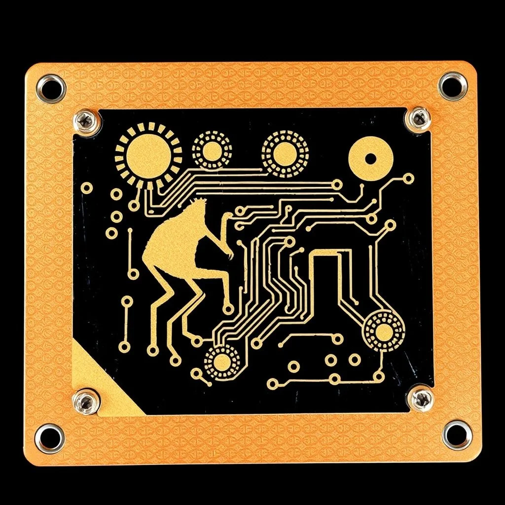 Petroglyph circuit board