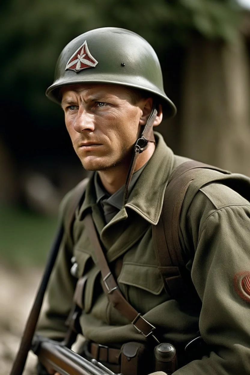 a 1943 German Solidier