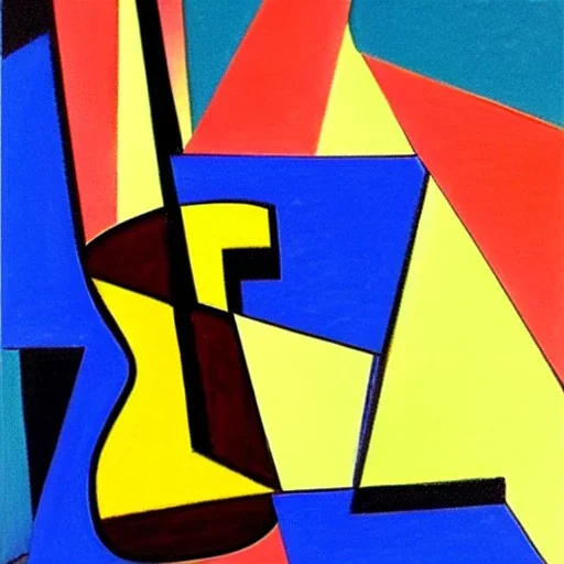 Cubism Guitar