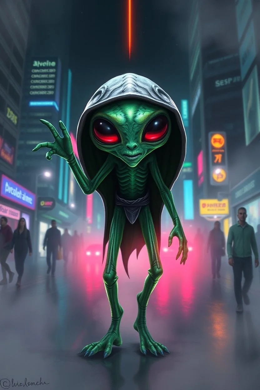 Rave metro alien