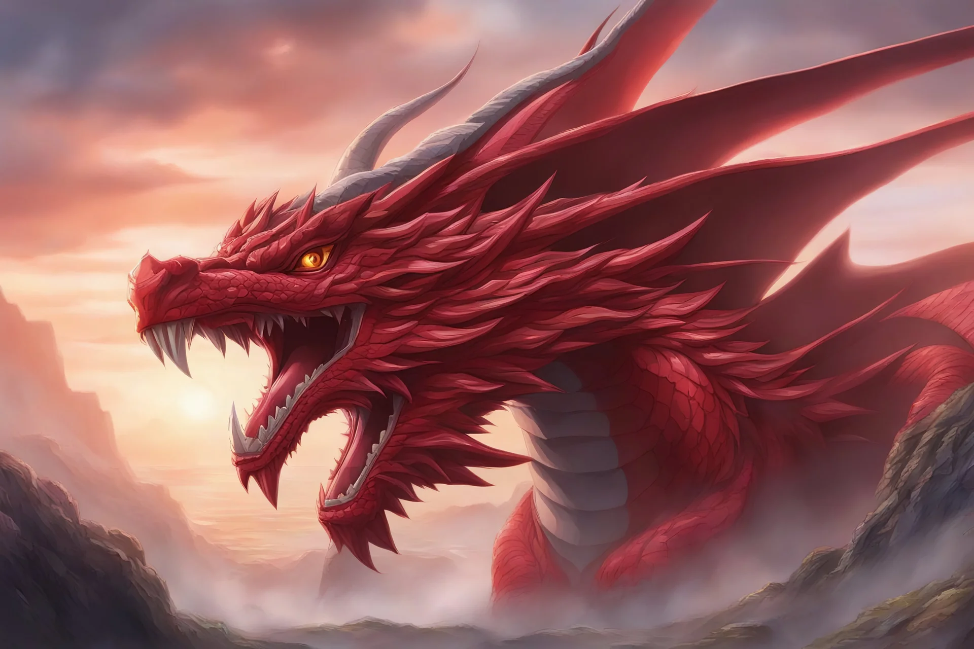 slifer in 8k animation realistic drawing, around the world, intricate details, highly detailed, high details, detailed portrait, masterpiece,ultra detailed, ultra quality