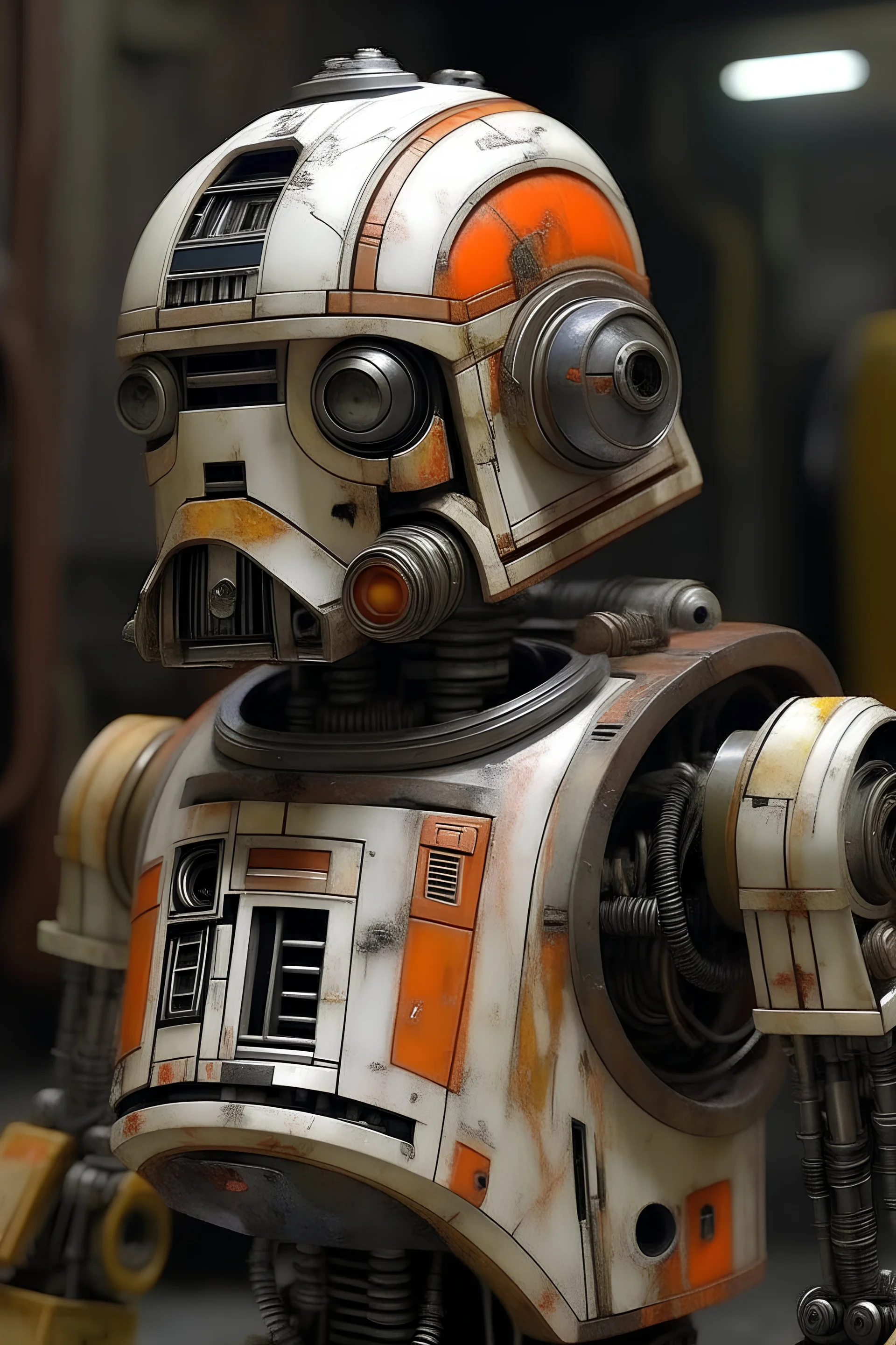 malfunctioning droid turns into a killier after overheating