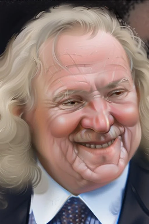 rich old man portrait