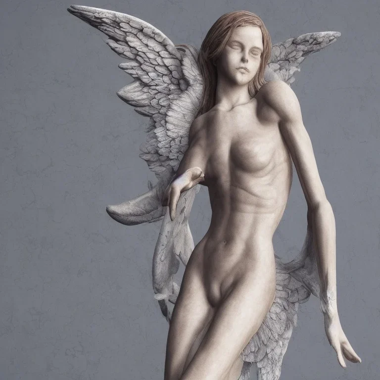 Very beautiful angel with dragon skin skin, transparent and perfect body anatomy, body parts with full HD resolution, 4K, 8K