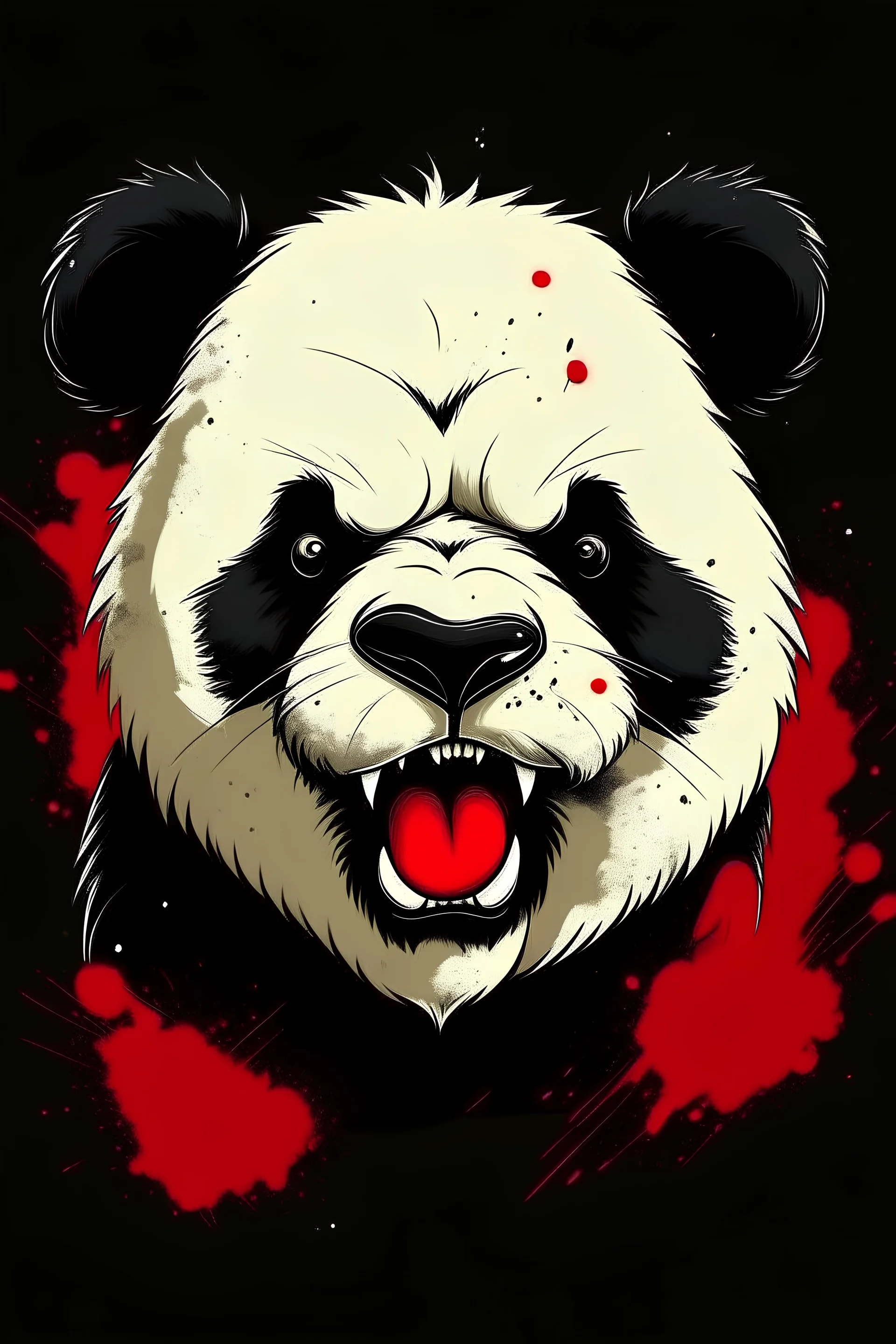 Panda angry