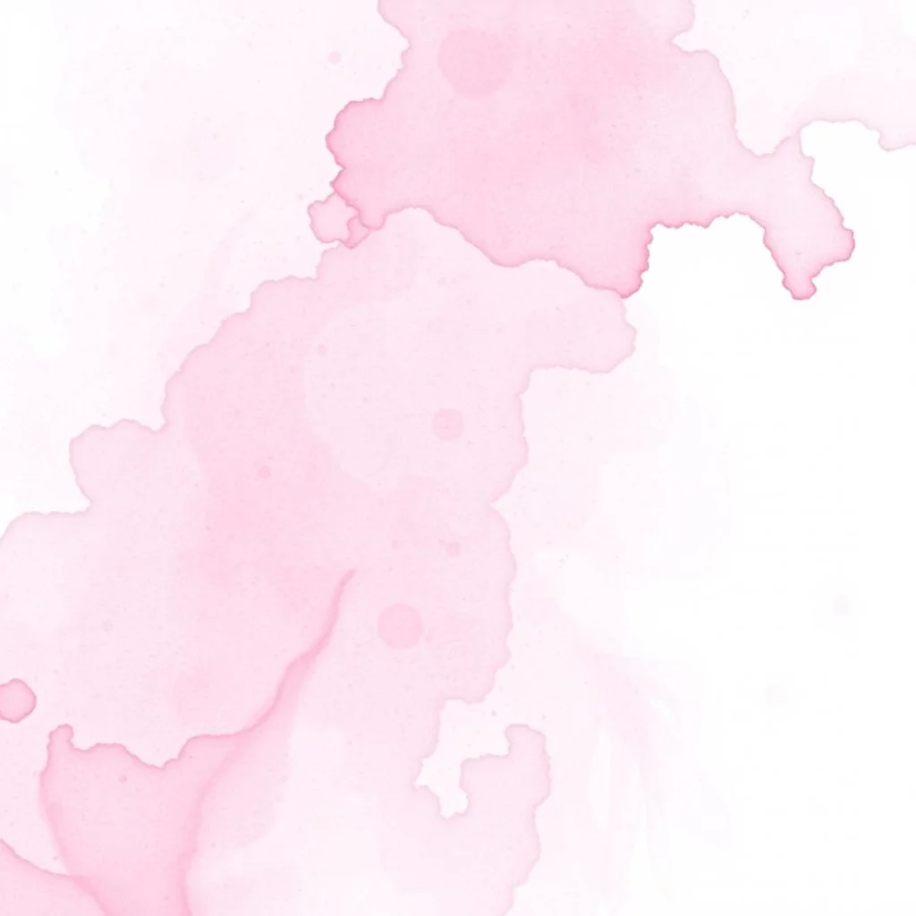 Maroon And Light Pink Abstract Ink Watercolor Background.