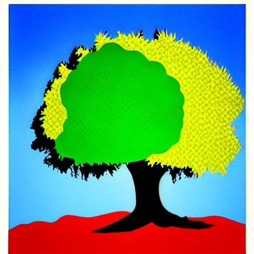 tree pop art