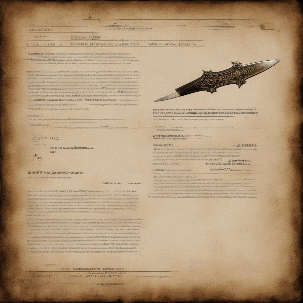 A document showing a super powerful demonic double axe of incomprehensible power.