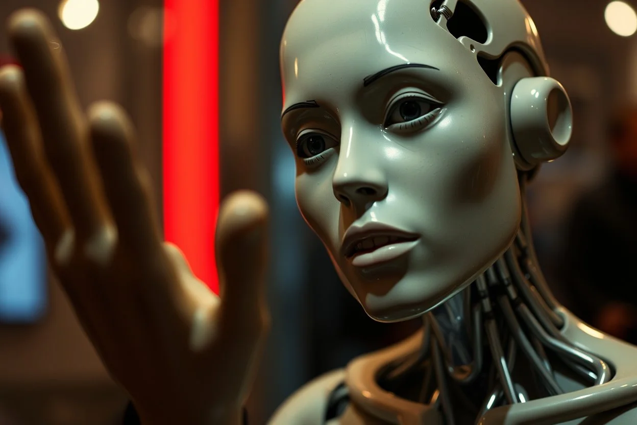 horror, human being controlled by an algorithm, mannequin