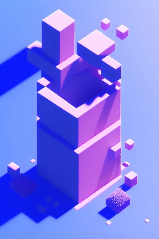 full length isometric clean art NFT, soft lighting, soft pastel gradients, high definition, 3d icon clay render, blender 3d