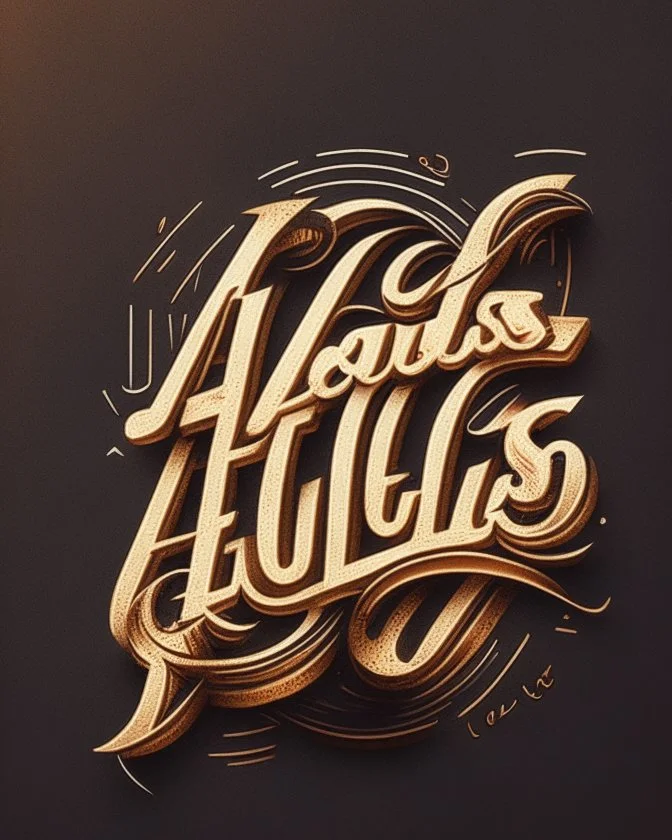 Los Angeles lettering logo design