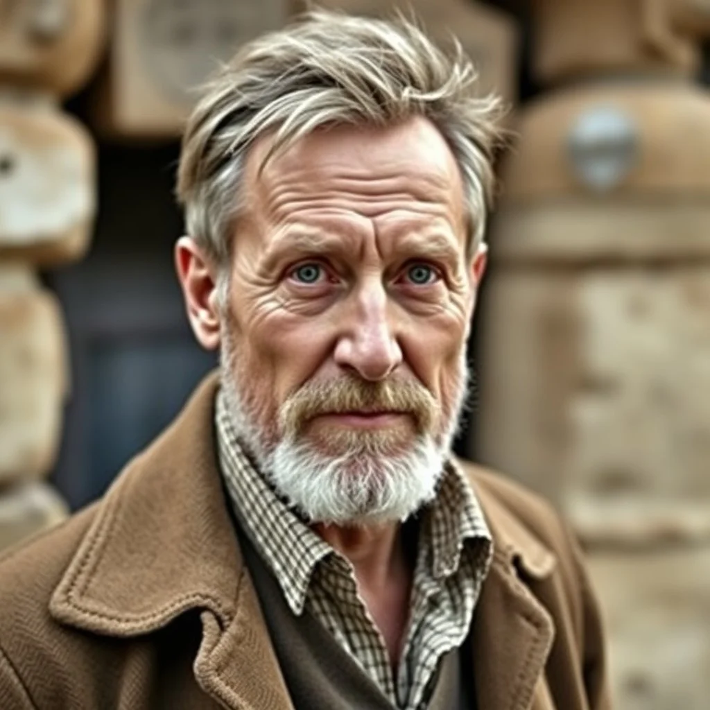 mads mikkelsen in middle age clothes