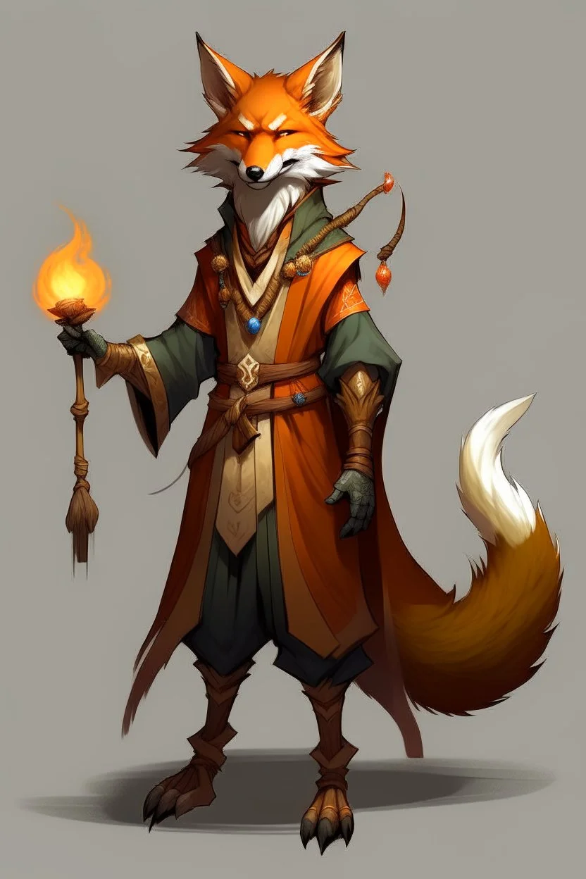 fox of nine tails humanoid warlock dnd