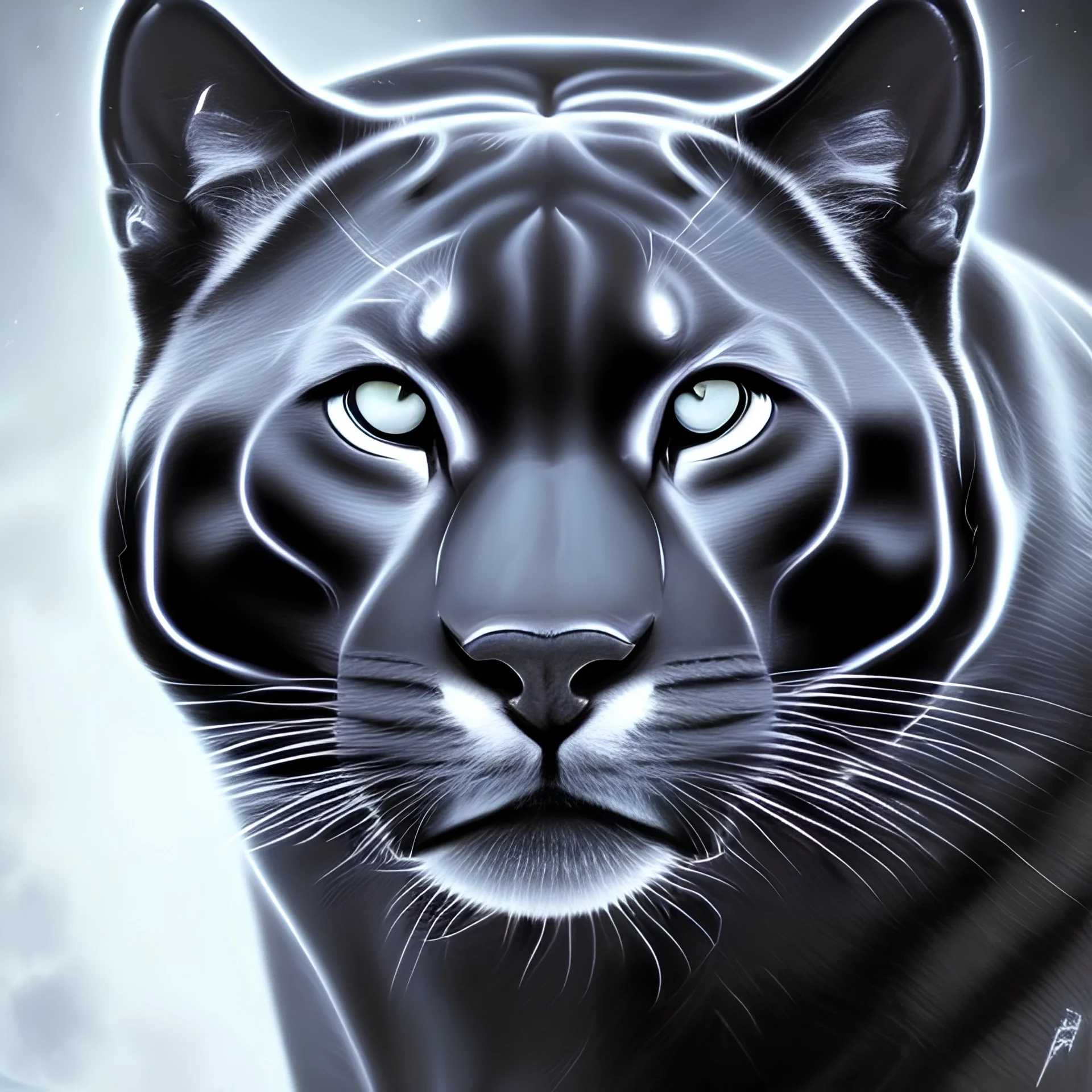 panther portrait