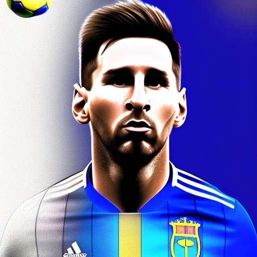 lionel messi, with argentina flag, highly detailed, wings, soft studio lighting, background 64k