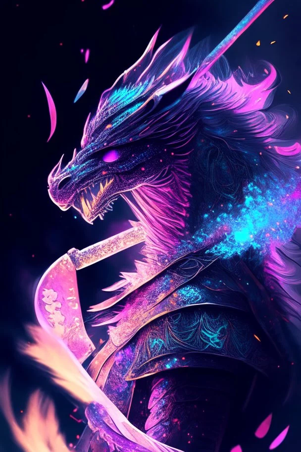 Fierce Magical dragon