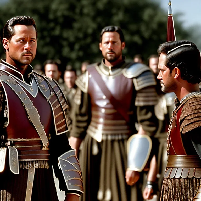 Recreate a scene from the movie Gladiator