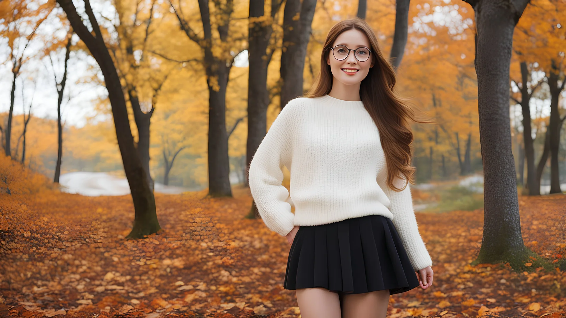 medium shot:1.4), woman, long hair, (pa...