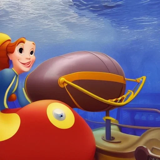 nautilus submarine disney version