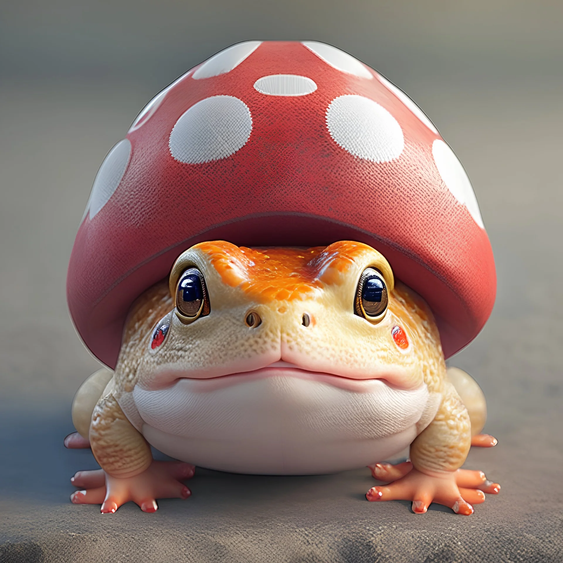 Nintendo Toad as a real person