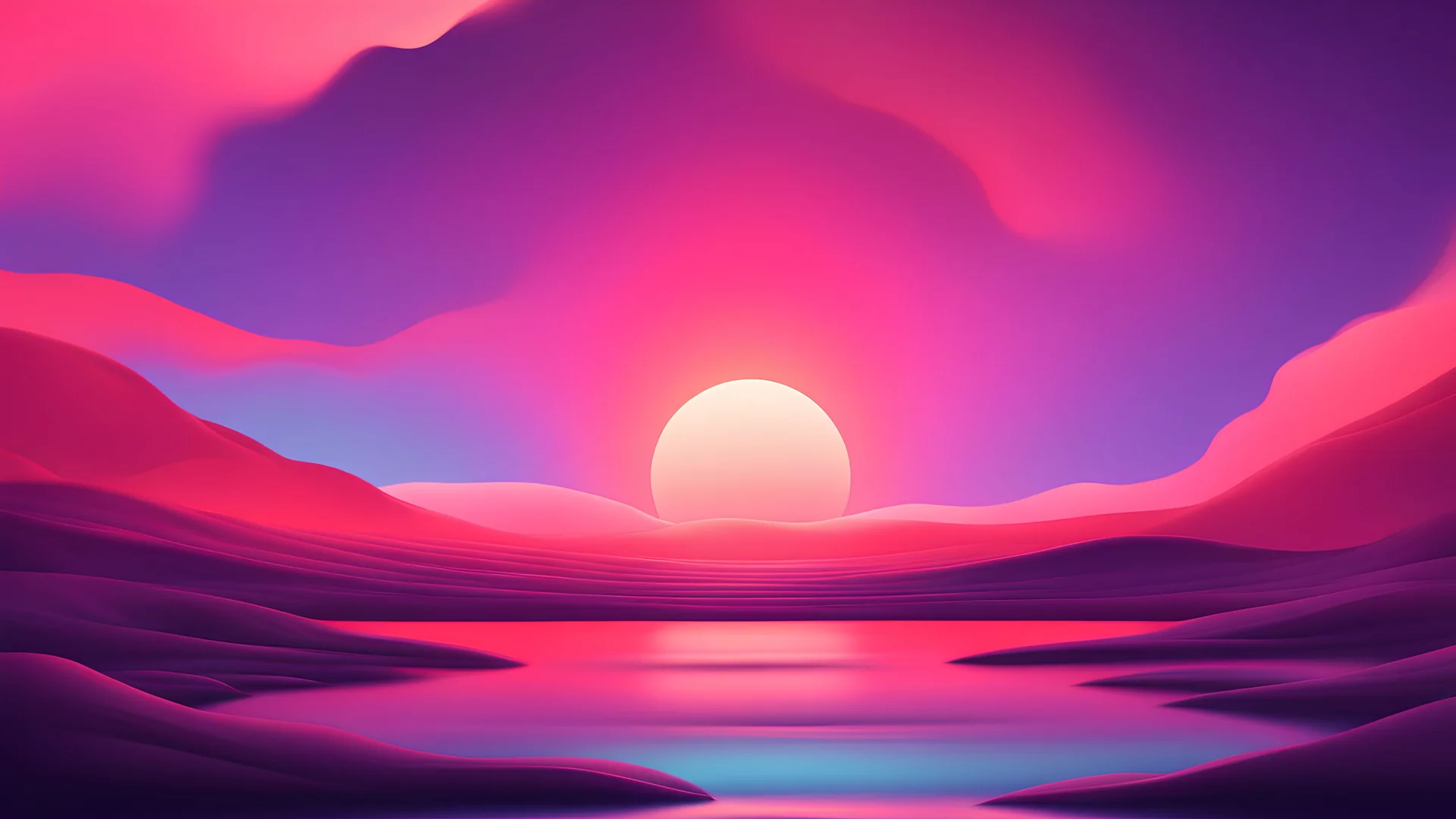 Smooth blend modern red purple sunset sky abstract glow background gradient.