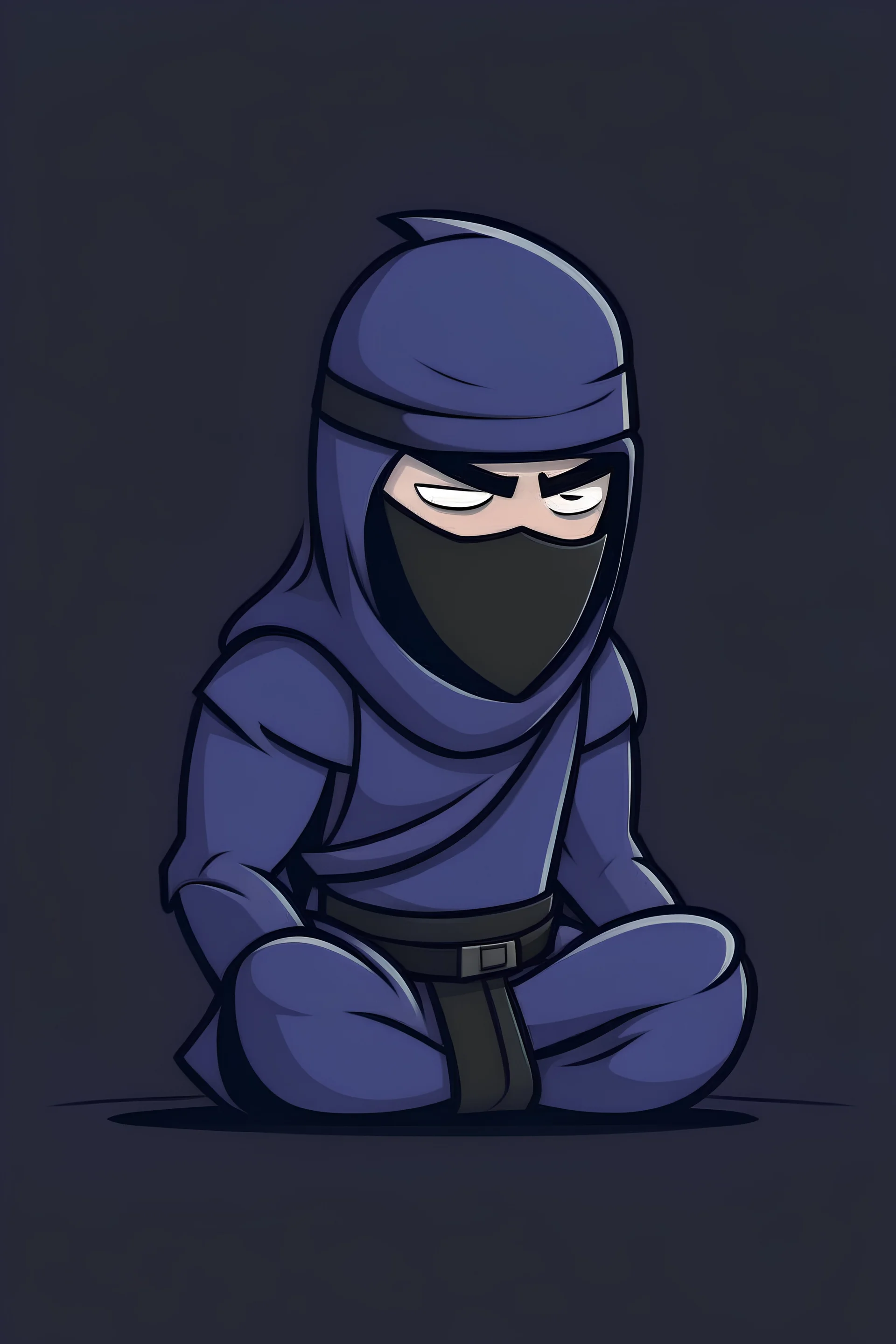 Disappointed ninja