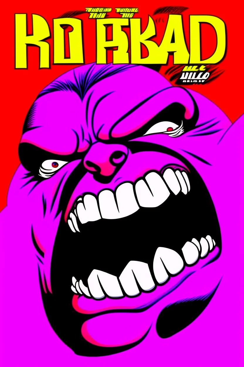 head fuked title with movie poster title :HEAD FUKED SO MUCH BRO, monster more angry and more 90s style, angry fast, extreme, wild, so so angry, red and purple background with 90s style slashes