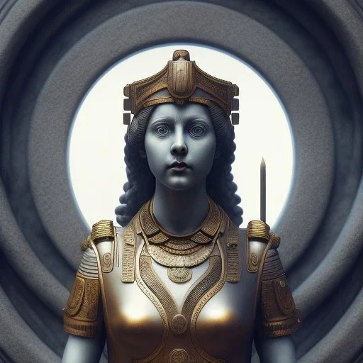 a greek marmor statue of athena, steam punk, scary, horror, realistic, made in octane, cinematic, movie, CGI, ultra-realistic, extremely detailed octane rendering, 8K, VRAY Super Real ar 2:3, dof photorealistic futuristic 50mm lens hard lighting dark gray tintype photograph, realistic lighting, sephia colors