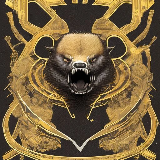 hacker honey badger