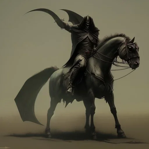 franz frazetta style, The Death Dealer, nazgul, dread