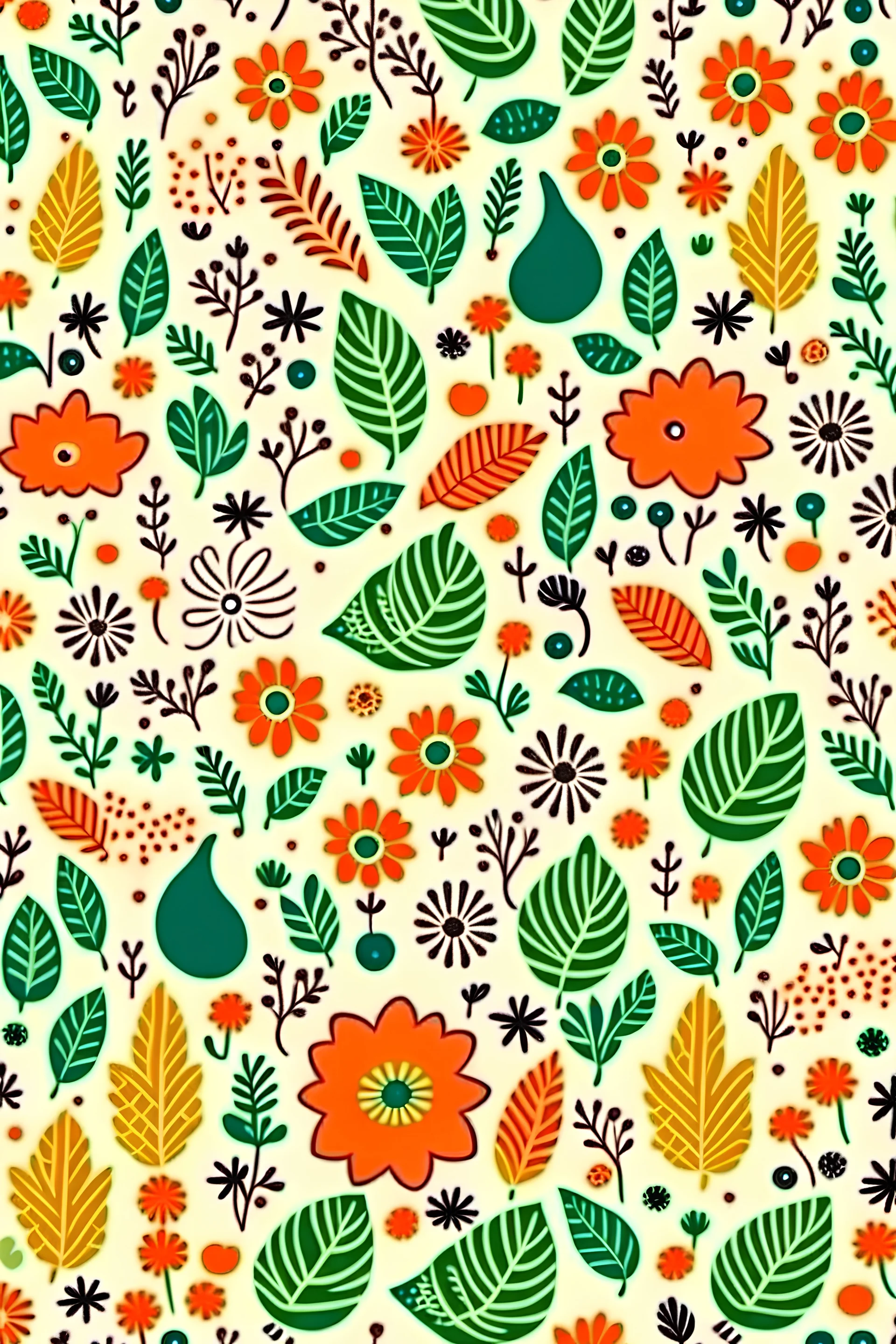 Diseño de patron de naturaleza
