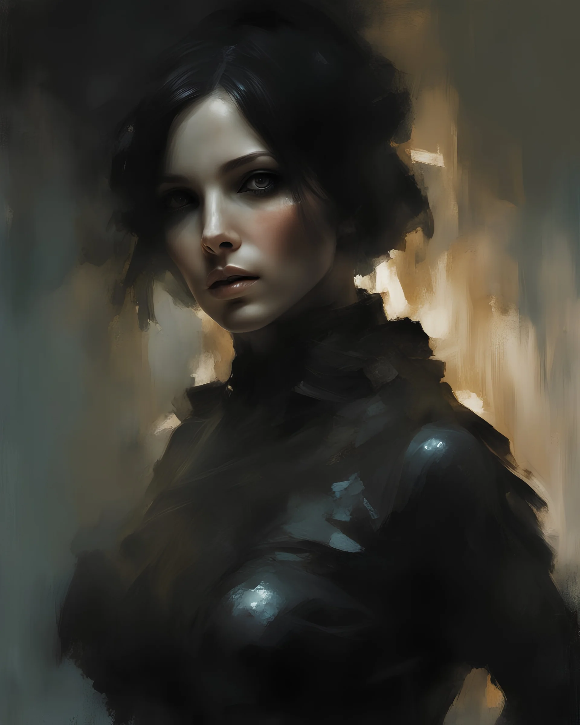 Toy doll,doll close-up face, woman portrait , 40 years old, woman,toy doll portrait with black soot on her face, dramatic lighting, skin pots dreamy girl ,dramatic lighting, sharp focus, contrast, art by and Jeremy Mann, digital painting, artstation, concept art
