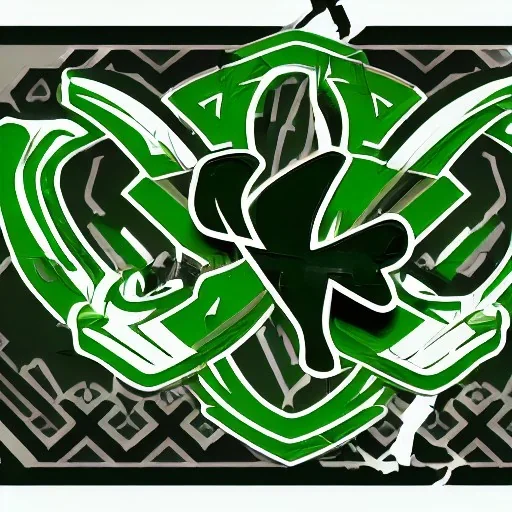 Boston Shamrocks American Football team logo, detailed, legible script