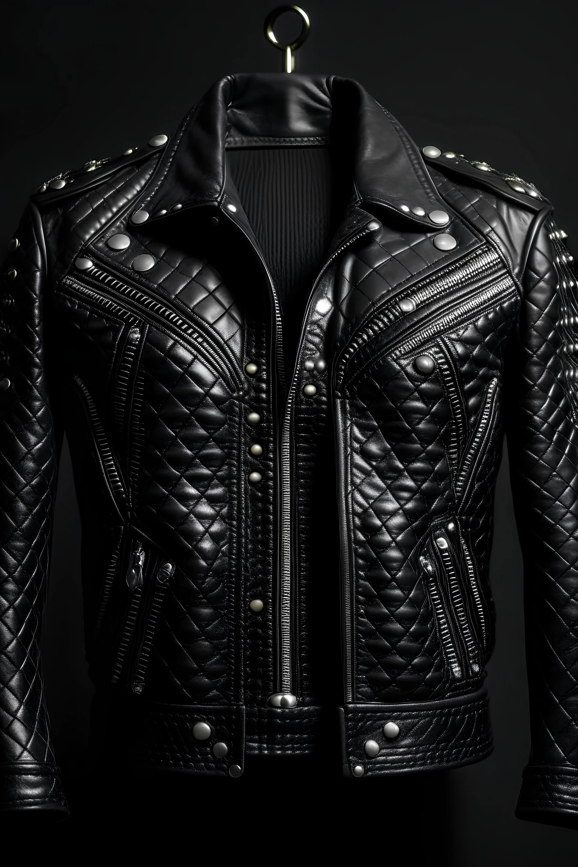 rock singer leather jacket