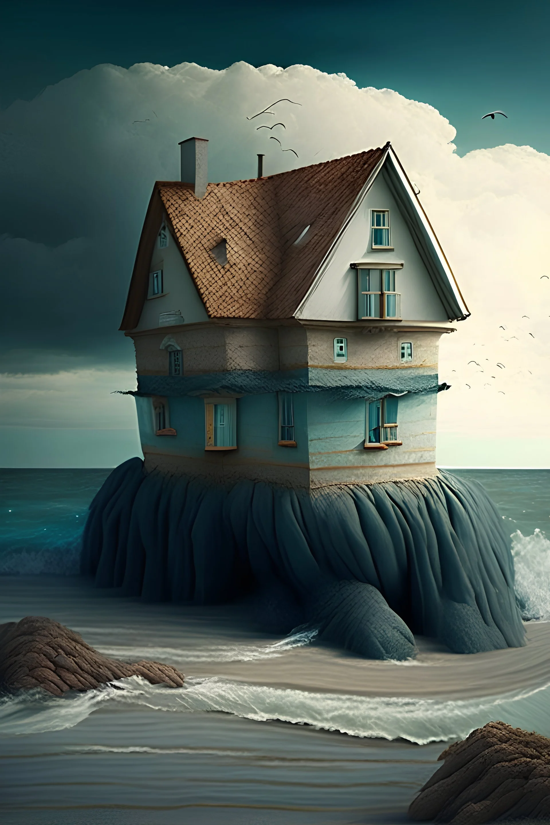 Casa frente al mar