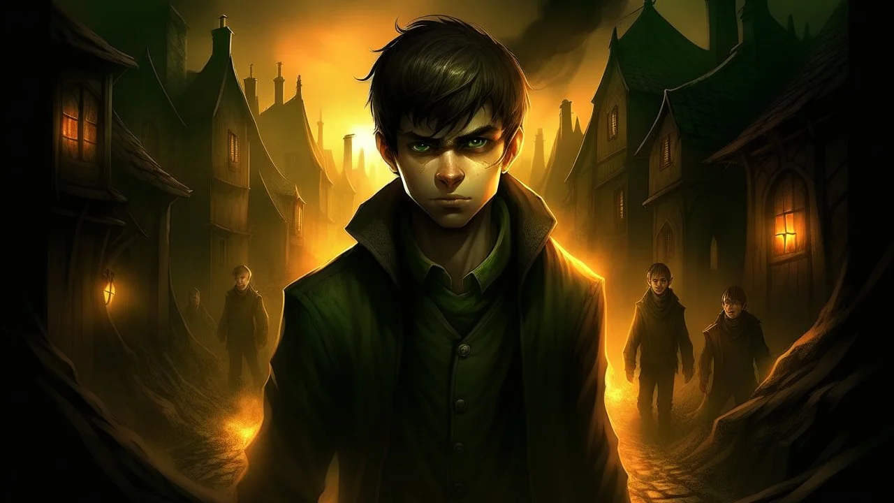 In this exciting chapter, the young man erupts into a fateful confrontation with the evil entities that reside behind the secrets of the curse. He defies the darkness and embarks on a dangerous journey towards confronting the evil entities that control the fate of the town. The curse is strong and fierce, but the young man no longer hesitates. He bears the burden of stopping evil entities that link their fate to the town's fate. Mystery and terror loom in the air, as the young man defies the fo