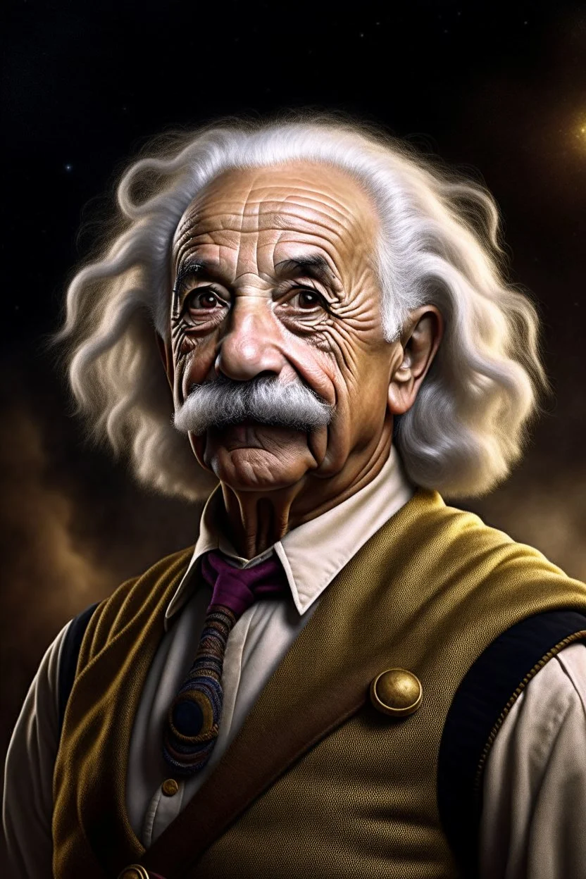 albert einstein as wonder woman , hd ultra