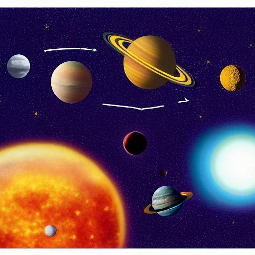 solar system, cosmos, comets, celestial objects, thumbnail, detailed